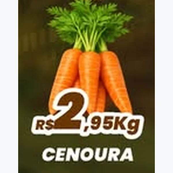 Recorte do encarte de Cenoura