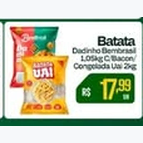 Batata Dadinho Bembrasil 1,05 kg