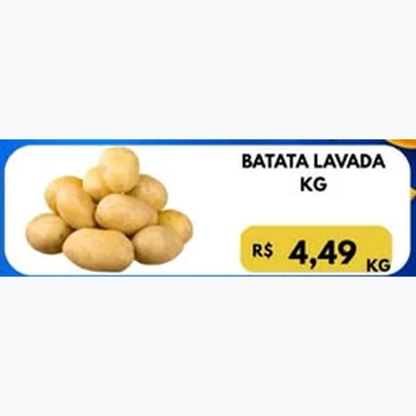 Recorte do encarte de Batata Lavada