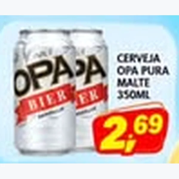 Cerveja Pura Malte Opa 350 ml