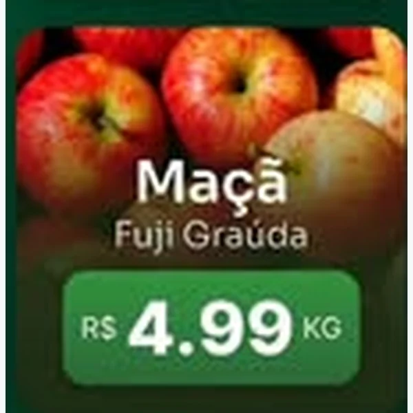 Maçã Fuji Graúda