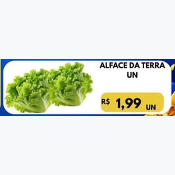 Recorte do encarte de Alface da Terra