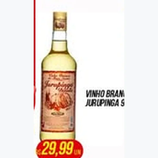 Recorte do encarte de Vinho Branco Jurupinga 975 ml