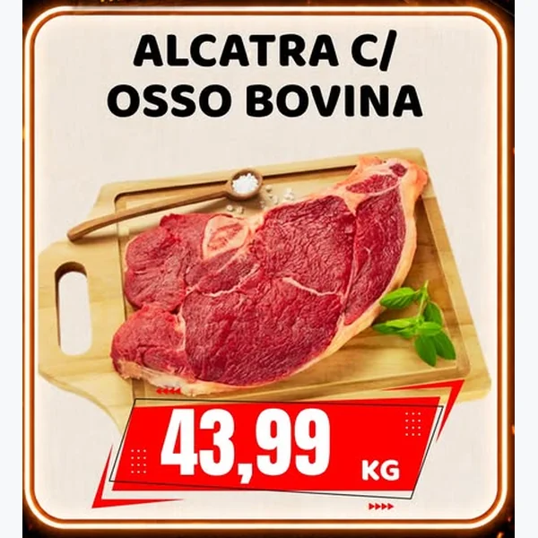 Alcatra com Osso Bovina