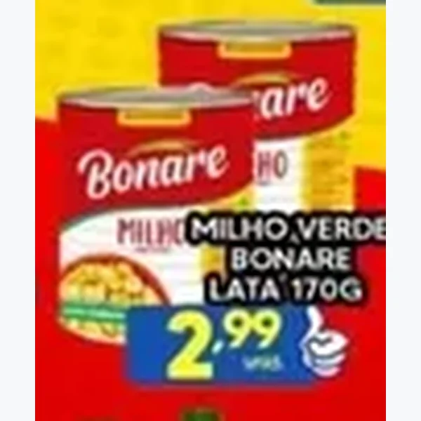 Milho Verde Bonare 170 g