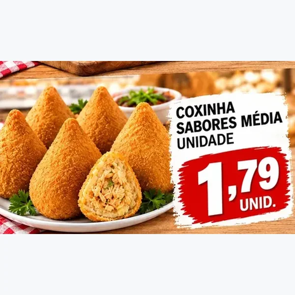 Coxinha Sabores Média
