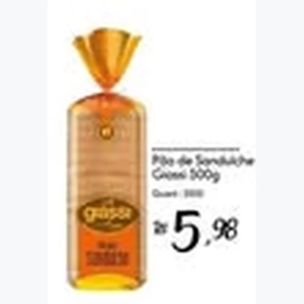 Pão de Sanduíche Giassi 500 g