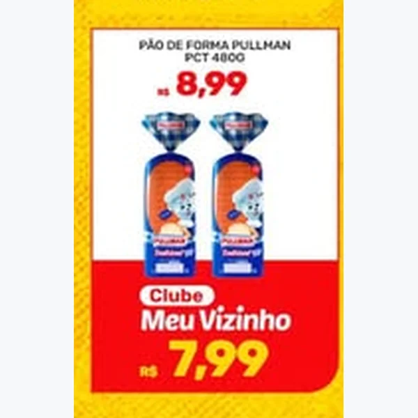 Pão de Forma Pullman 480 g