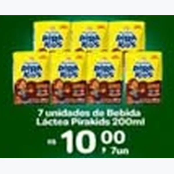 Bebida Láctea Pirakids 200 ml