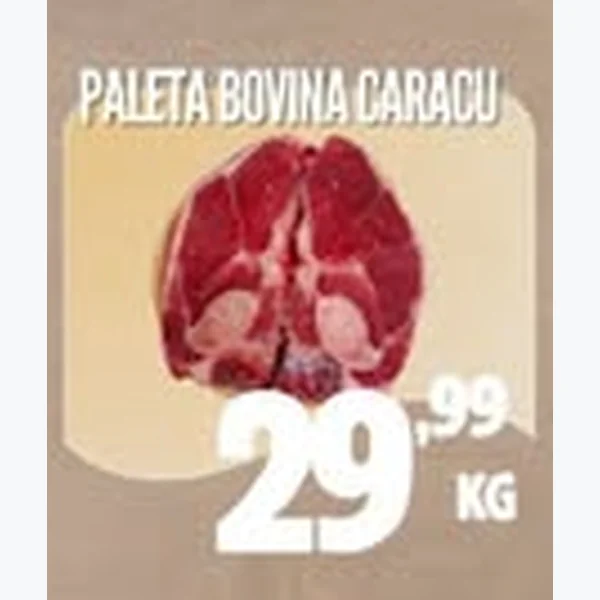 Recorte do encarte de Paleta Bovino Caracu