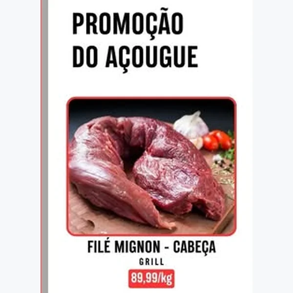 Filé Mignon - Cabeça Grill