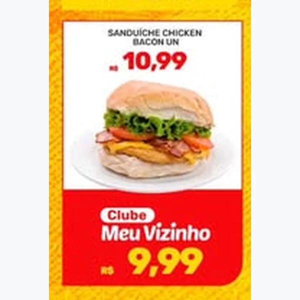 Sanduíche Chicken Bacon