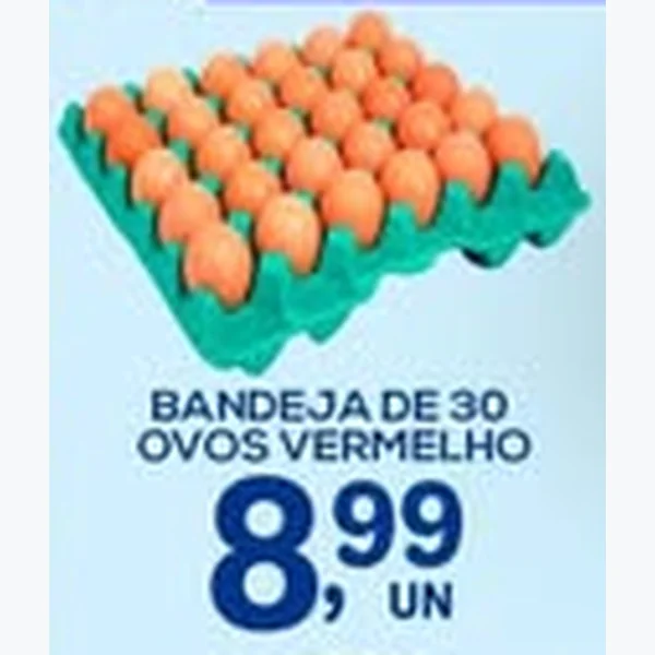 Recorte do encarte de Ovos Vermelhos 30 un