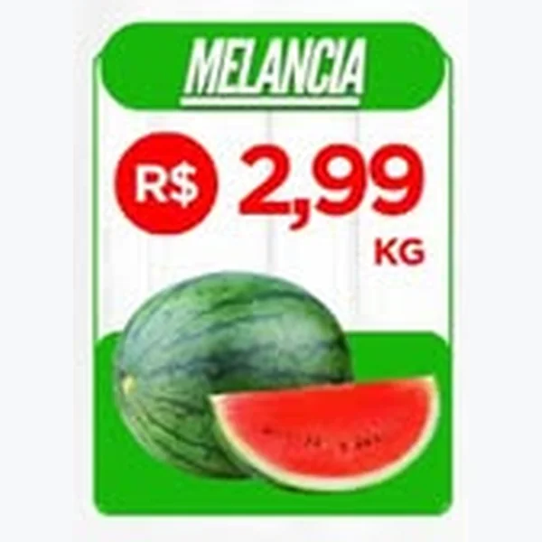 Recorte do encarte de Melancia
