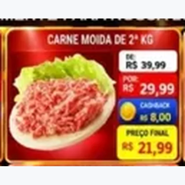 Carne Moída de 2ª