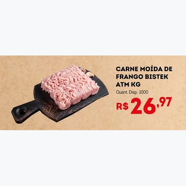 Carne Moída de Frango Bistek