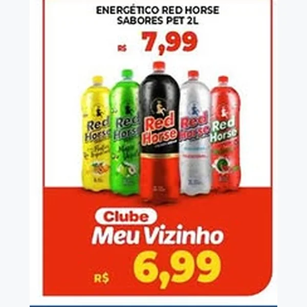 Energético Sabores Red Horse 2 L