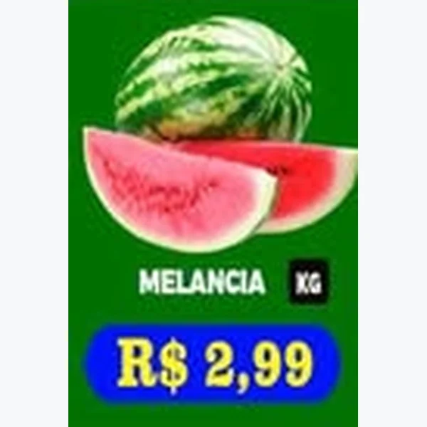 Recorte do encarte de Melancia