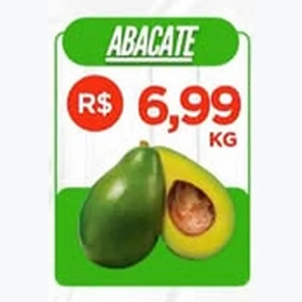 Recorte do encarte de Abacate