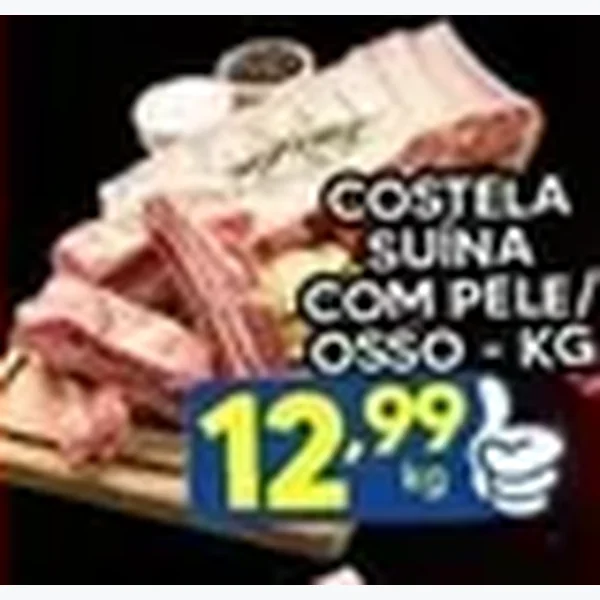 Costela Suína com Pele