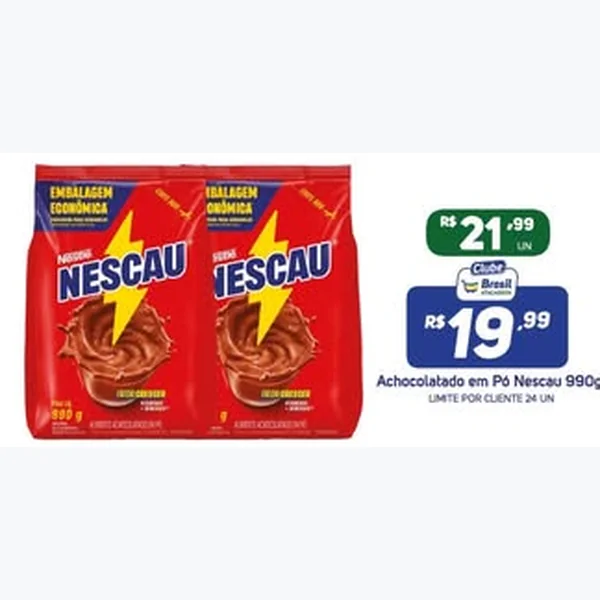 Achocolatado em Pó Nescau 990 g