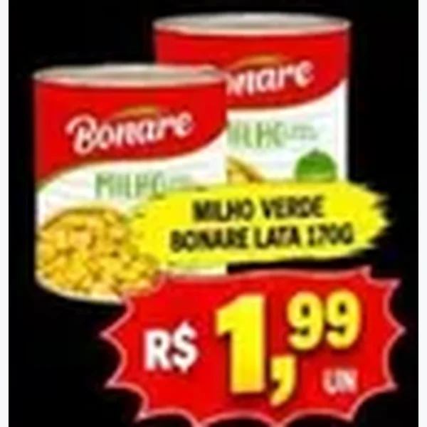 Milho Verde Bonare 170 g
