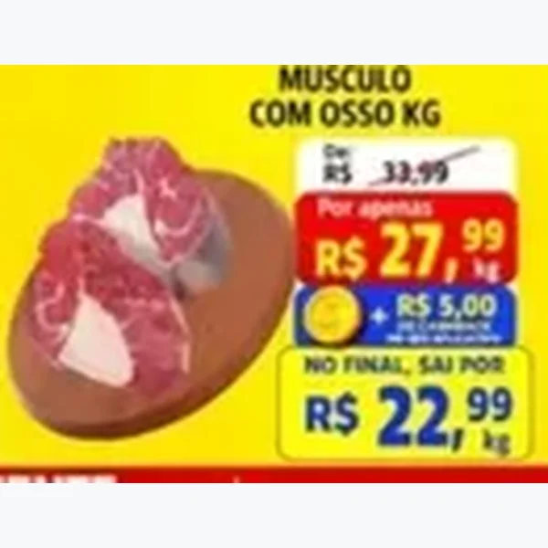 Recorte do encarte de Músculo com Osso