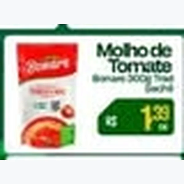 Molho de Tomate Bonare 300 g