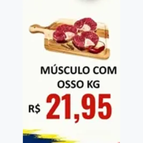 Recorte do encarte de Músculo com Osso