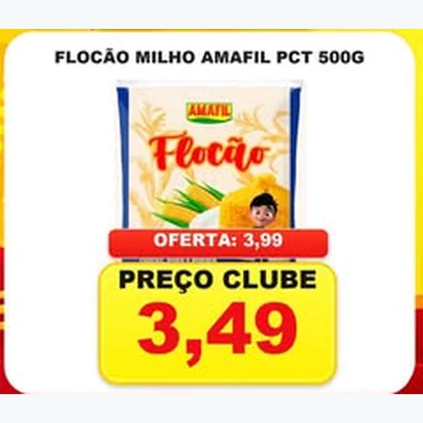 Flocão Milho Amafil 500 g