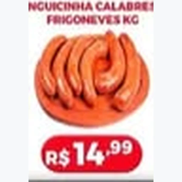 Linguicinha Calabresa Frigoneves