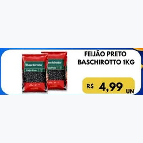 Feijão Preto Baschirotto 1 kg