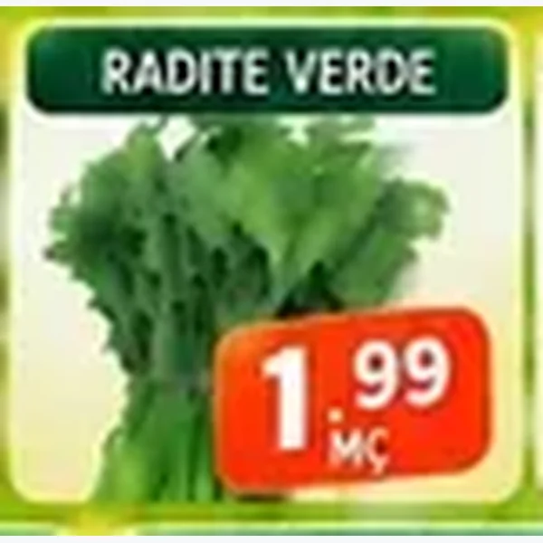 Recorte do encarte de Radite Verde