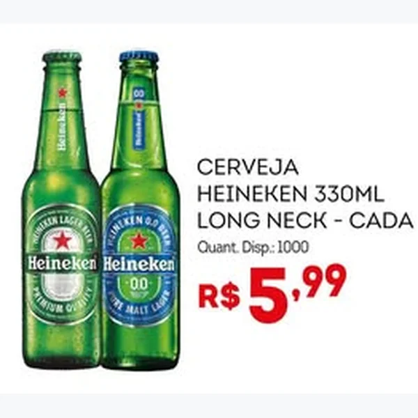 Cerveja 0.0 Heineken 330 ml