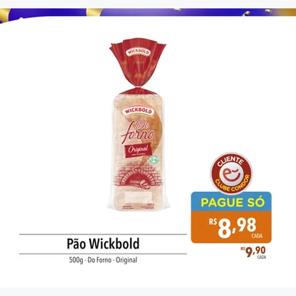 Pão do Forno Original Wickbold 500 g