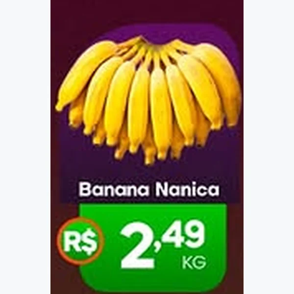 Recorte do encarte de Banana Nanica
