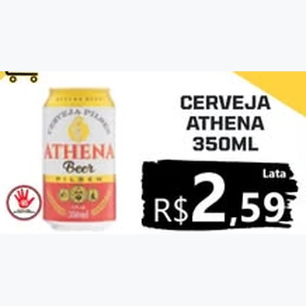 Cerveja Pilsen Athena 350 ml