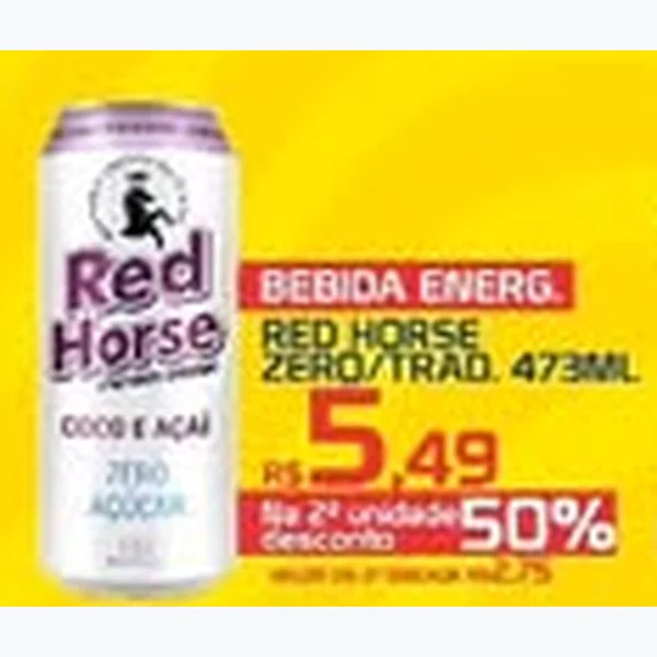 Bebida Energética Red Horse 473 ml