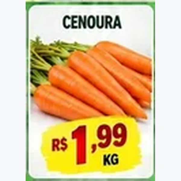 Recorte do encarte de Cenoura