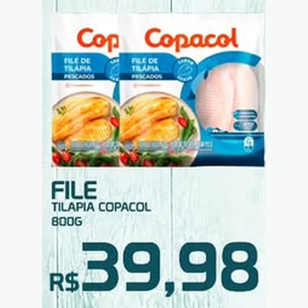 Filé de Tilápia Copacol 800 g