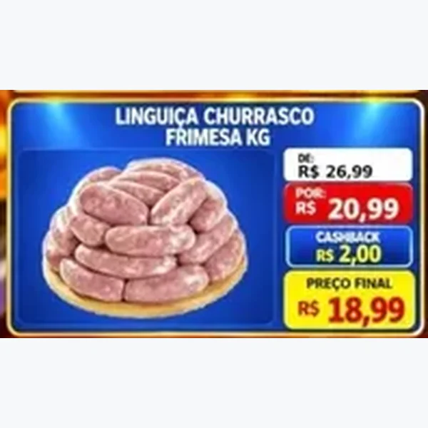 Linguiça Churrasco Frimesa