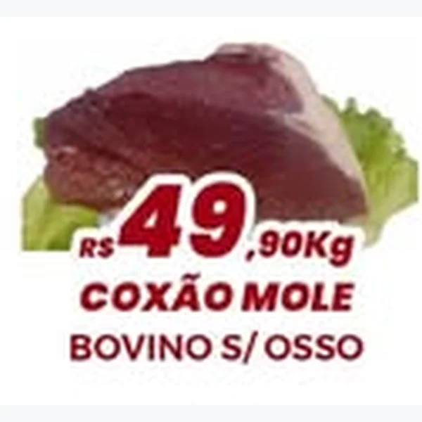 Coxão Mole Bovino sem Osso