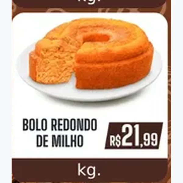 Bolo Redondo de Milho