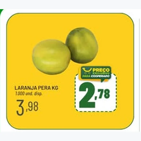 Recorte do encarte de Laranja Pera