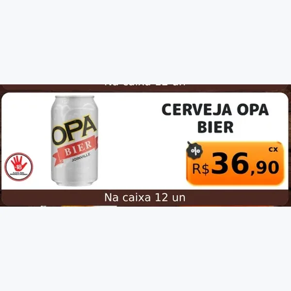 Cerveja Opa Bier 12 un