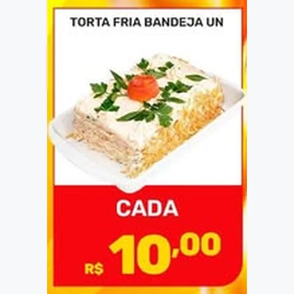 Recorte do encarte de Torta Fria