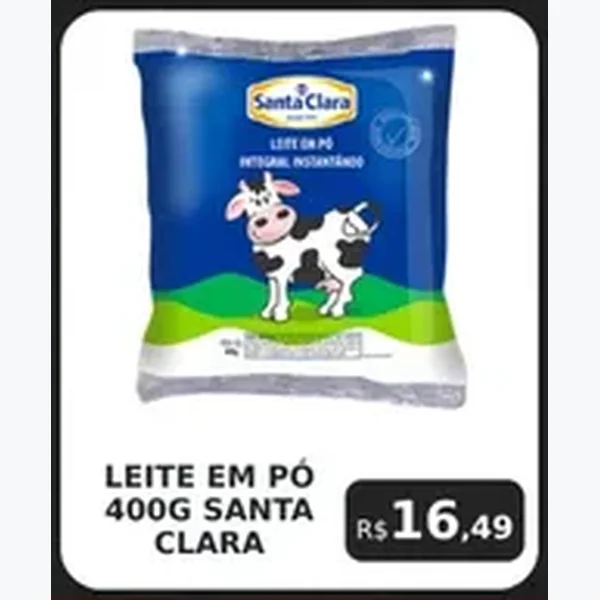 Leite em Pó Santa Clara 400 g