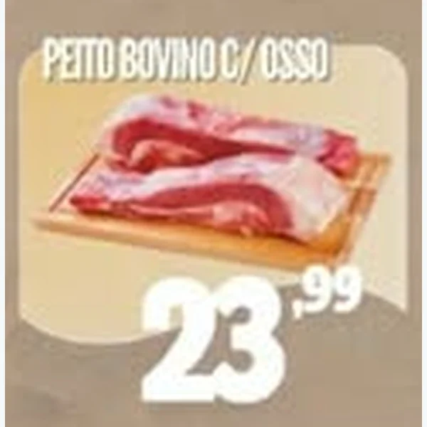 Peito Bovino C/ Osso