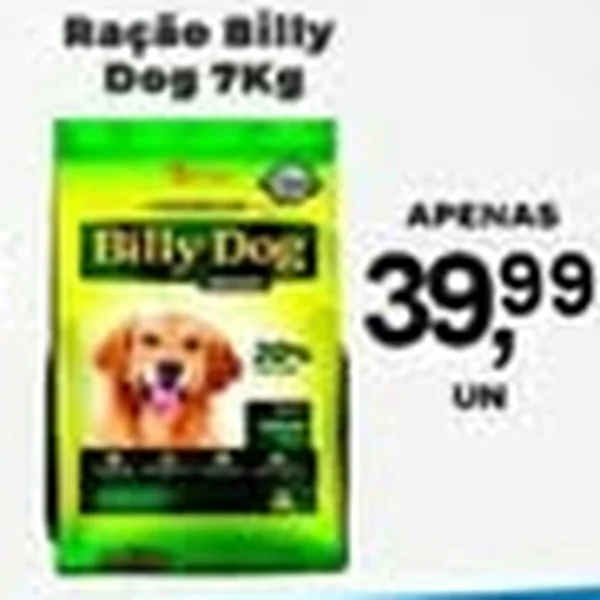 Ração Billy Dog 7 kg