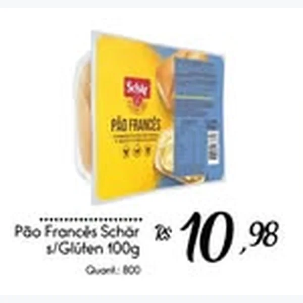 Pão Francês S/glúten Schär 100 g